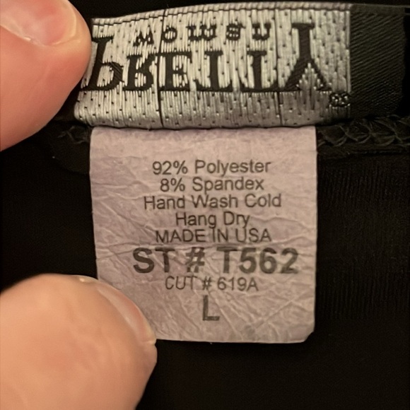 Pretty Woman Round Neck 3/4 Sleeve Black Tunic - Picture 10 of 10